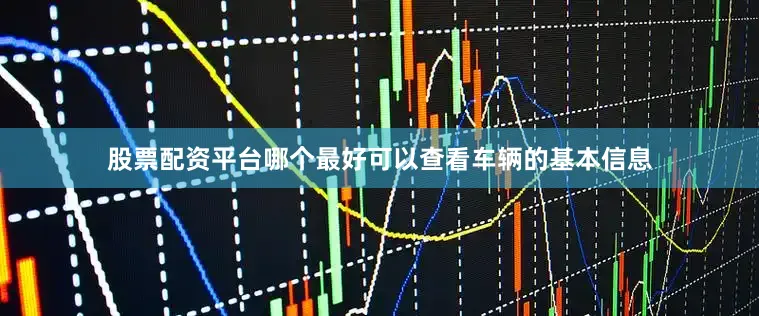 股票配资平台哪个最好可以查看车辆的基本信息
